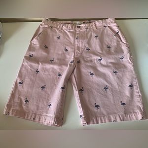 Hudson & Barrow Pink Flamingo Shorts